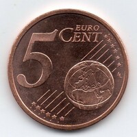 Andorra 5 euro cent, 2014, PROOF