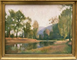 Miklós Bànovszky (1895-1995): landscape