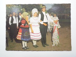 Postcard - Szentistván folk costume