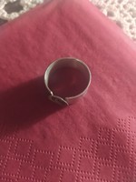 A beautiful silver(ag) ring with a special shape - craftsman's ring