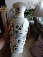 Zsolnay búza virág mintás porcelán nagy váza