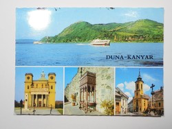 Postcard - vác city dunakanyar cathedral királykút szentendre