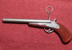 Pistol-shaped lighter, larger size