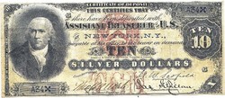 USA 10 ezüst dollár 1878 REPLIKA