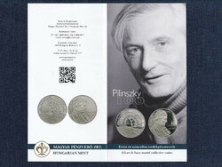 100th Anniversary of the Birth of János Pilinszky 2000 and 10,000 HUF 2021 prospectus (id67468)