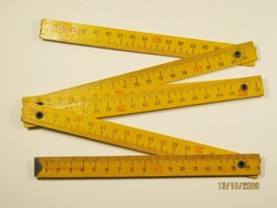 Retro old colstok colostok wooden measuring stick 1 meter - made in DPRK North Korea