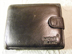 Használt Mont Blanc bőr pénztárca