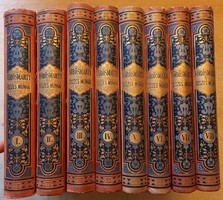 Autumnal works of Vörösmarty i-viii. Complete 1884/85 pál from Gyula (ed.) Méhner edition-collectors! Good price!!!