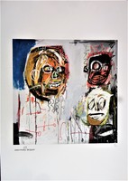 Jean-Michel Basquiat eredeti litográfiája!
