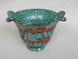Ceramic vase by Géza Gorka (1895 – 1971).