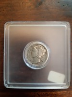 1944 Mercury Dime USA cent