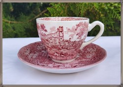 Merrie England, English porcelain tea cup set