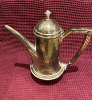 Art deco stílusú  nagy Argentor teáskanna, gyönyörű állapotban, 23 cm magas, 625 g