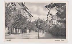 Cegléd, Nemzeti bank, 1940. Postán futott