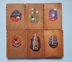 Rare edition! 6 novels from 1934/35 for Tamás Áron