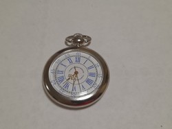 Pocket watch with Qartz structure, flawless and scratch-free