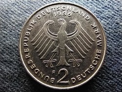 Németország 20 éves az NSZK Konrad Adenauer 2 Márka 1986 F(id70457)