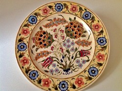 Zsolnay decorative plate 30.5 cm. - Restored