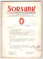 Our fate - the journal of the janus pannonius society. 1944
