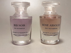 Yves rocher iris noir edp mini perfume 5 ml secrets d'essences