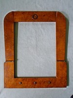 2. Large art nouveau poplar-based picture frame or mirror frame