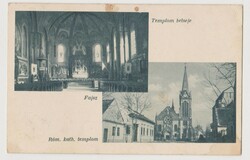 Fajz, Roma. Cath. Church, etc. 1940. Ran on post. In the condition shown in the picture