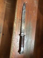 Bayonet, i. World War II, in good condition, 42 cm in size