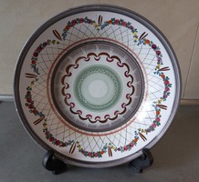 Gmundner ceramic very rare garland wall plate