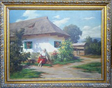Original painting by Tibor Szontágh with a guarantee