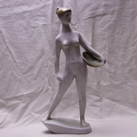 Rare Zsolnay porcelain bowl nude, flawless, marked