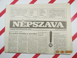 Régi retro újság - Népszava - 1993. január 13.  - A Magyar Szakszervezetek Lapja