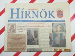 Régi retro újság - Budapest XIII. Kerületi Hírnök - 2002. augusztus 15. Születésnapra