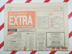 Régi retro újság - Budapesti Extra - 1992. 6. hét - Születésnapra