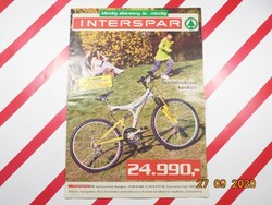 Régi retro újság Interspar 2001. 04. 19-05. 02 reklám újság