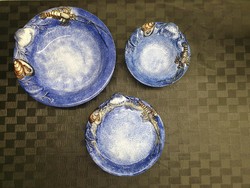 Olasz porcelán tányérok 3 db