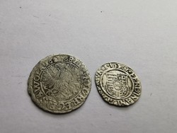 2 db középkori ezüst érme eladó!