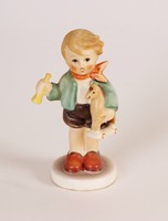 Boy with horse - 8.5 cm Hummel / Goebel porcelain figurine