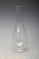 Petróleum lámpa üveg, cilinder, lámpabúra, átmérő 42,2 mm.