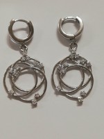 Silver earring