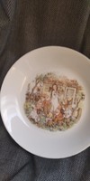 Hófehérke és a hettorpe Colditz sérült antik tányér