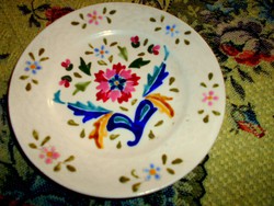 Znaim hand painted porcelain faience antique plate