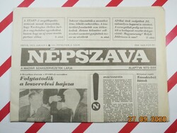 Régi retro újság - Népszava - 1993. január 4.  - A Magyar Szakszervezetek Lapja