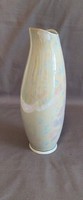 Hollóház porcelain vase! Special shape and color! In perfect condition!