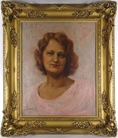 1L883 XX. századi festő : Női portré 1934