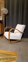 Refurbished armchair in Jindrich Halabala style