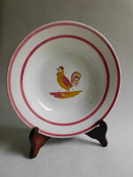 Antique Wilhelmsburg rooster plate