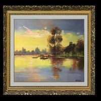Special price! -- Mártély sunset - contemporary quality--