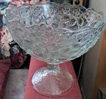Large glass centerpiece, offering