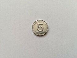 Németország ( Kelet-Németország, NDK) 5 Pfennig 1953 A