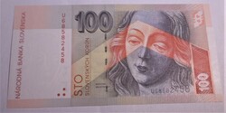 Banknotes 100 korun slovenkych hungarikum aunc